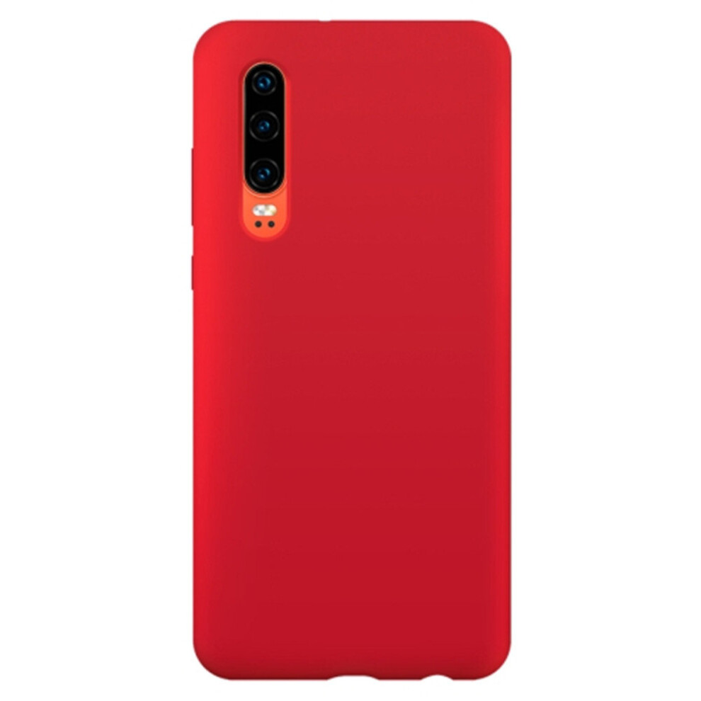 Shockproof Silica Gel Protective Case For Huawei P30 (Red) Red 700000667882