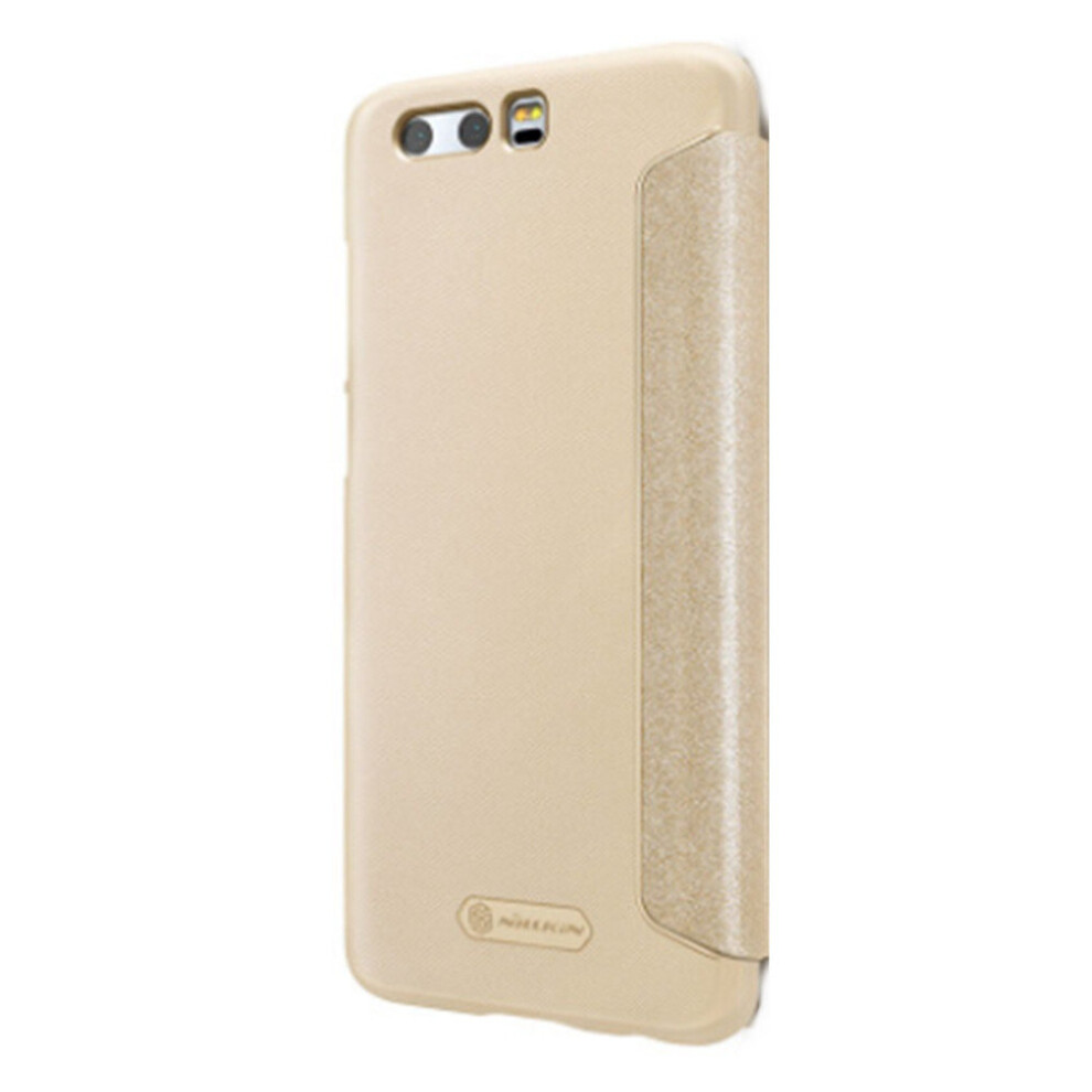 For Huawei Honor 9 Frosted Texture Pc Horizontal Flip Leather Case (Gold) Gold 777178619623