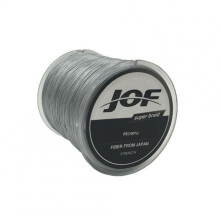 Fishing Line 8 Strands PE Braided 500 Meters Multifilament Fishing Line Rope Wire gray_5.0