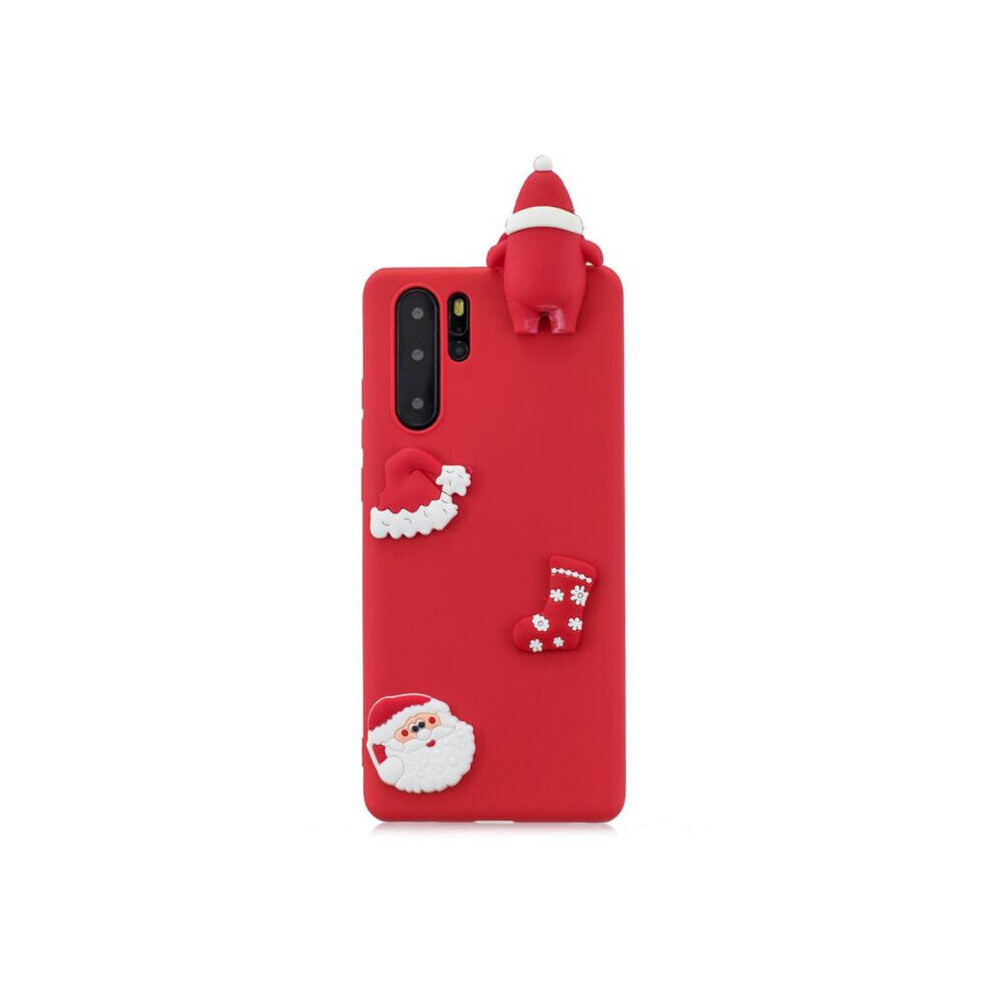 3D Paster Santa Claus Ornament Pattern Tpu Protective Case For Huawei Mate 20 Lite 777178619814