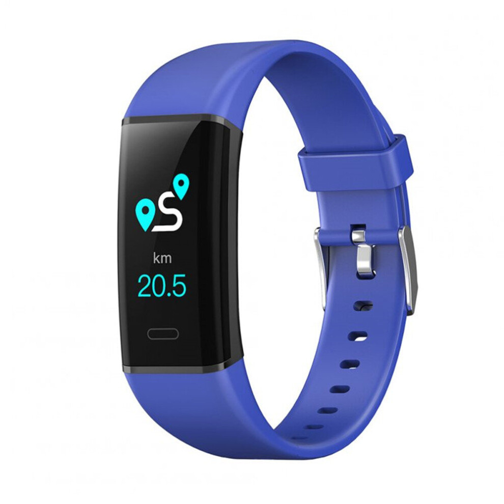 Smart Bracelet Mk05 Sports Health Bracelet Tooth Step-Counting Heart Rate And Blood Pressure Monitoring Blue 700000582888