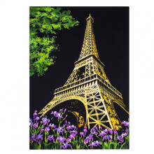 2SET Creative DIY Scratch Bright City Night View Scraping Painting World Sightseeing Pictures as GiftsWIYQ