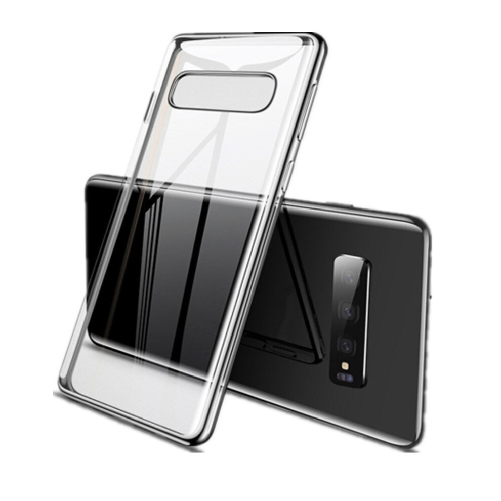 Ultra-Thin Soft Tpu Shockproof Protective Case For Galaxy S10 (Black) Black 700000667936