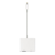 Projector Converter Adapter for IPhone Lightning to HDMI Cable white