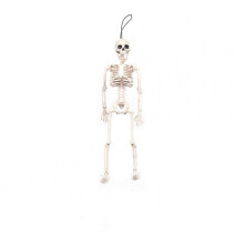 Halloween Simulate Skeleton Human Bones Skull Figurine for Haunted House Decoration Prop As shown