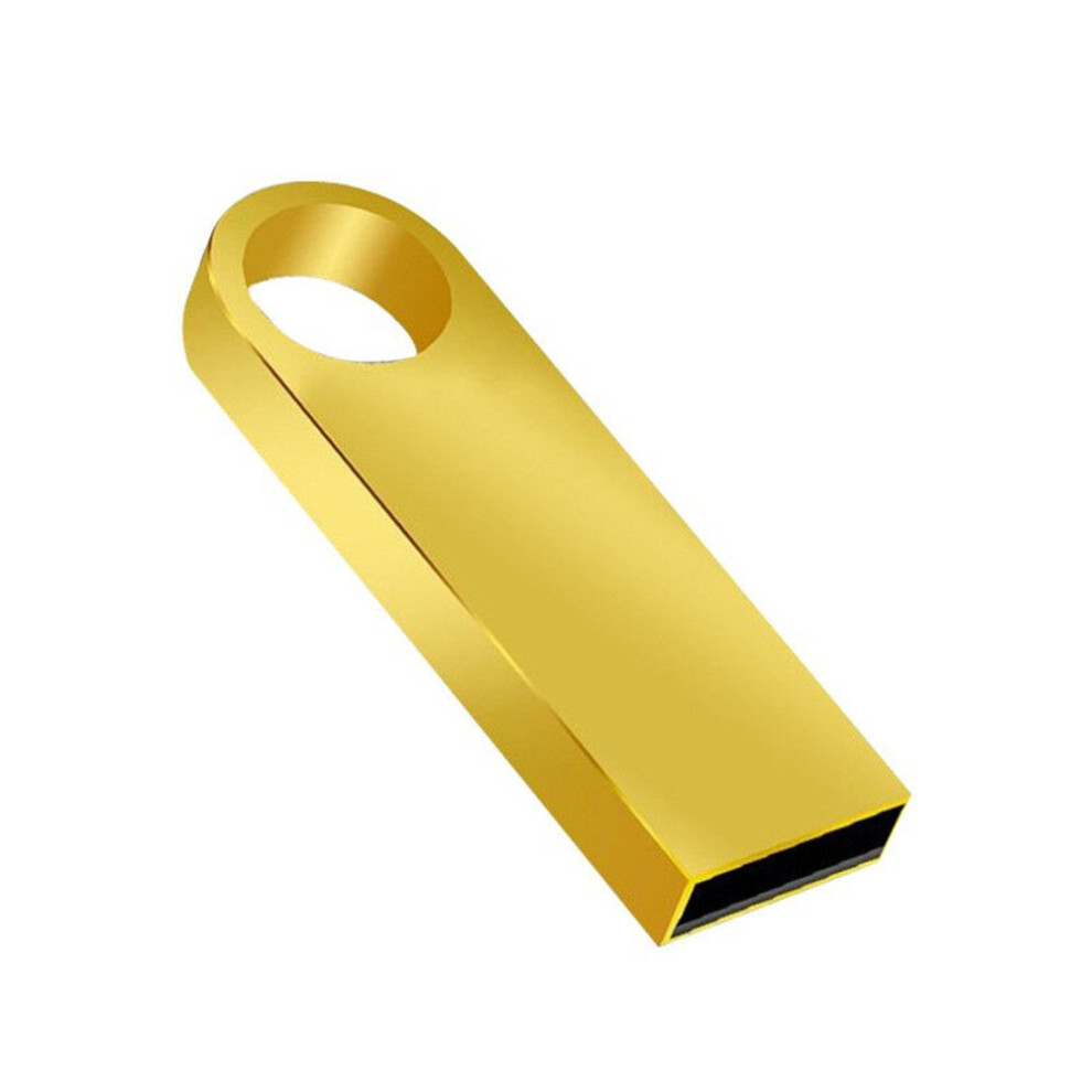 Usb Flash Drive 64Gb Pendrive Waterproof Metal U Disk Usb Stick Memory Gold 7061857298098
