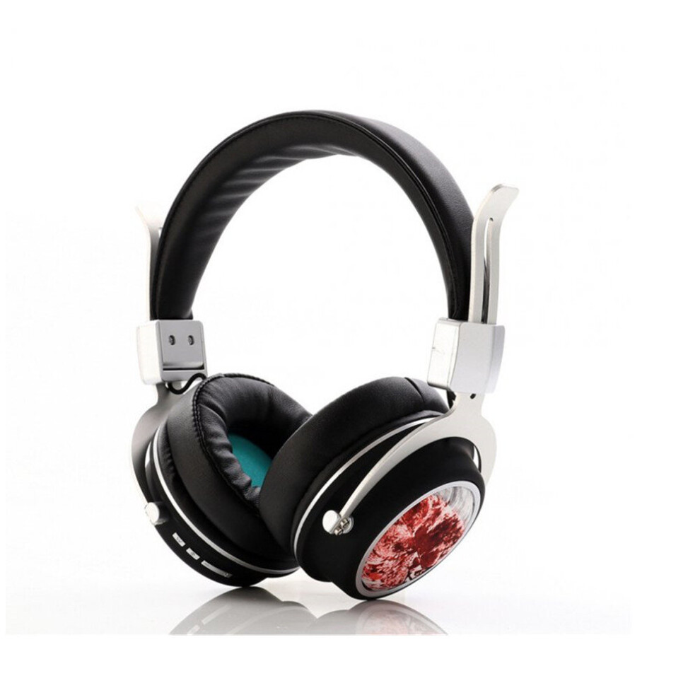 Head Set Wireless Bt Bass Headset Phone Insert Card Radio Headset Mh5 Black 700000595420