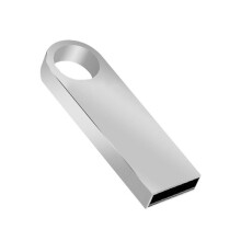 USB Flash Drive 128GB Pendrive Waterproof Metal U Disk USB Stick Memory Silver