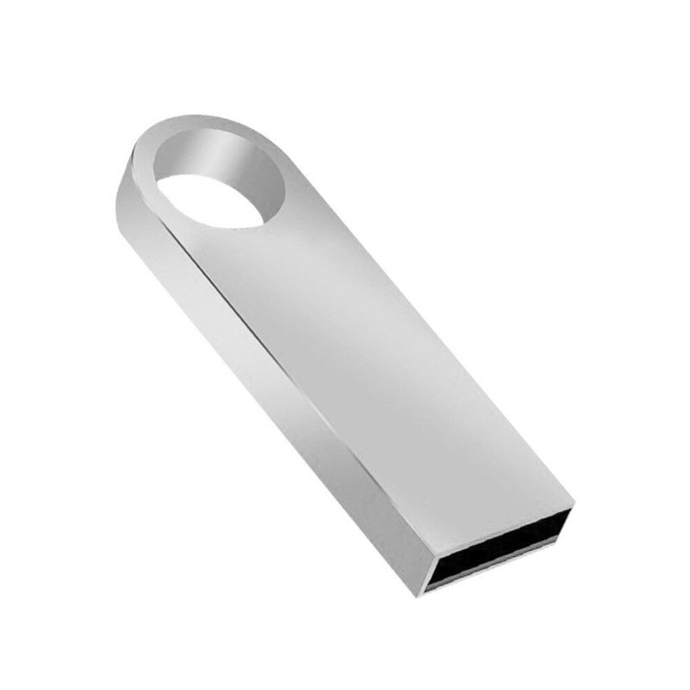 Usb Flash Drive 128Gb Pendrive Waterproof Metal U Disk Usb Stick Memory Silver 7061857298081