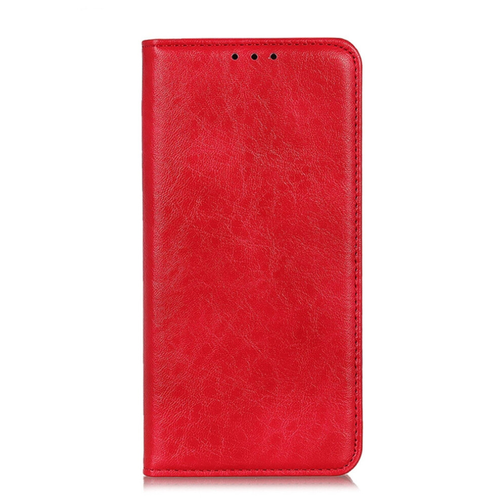 For Huawei P40 Pro Magnetic Crazy Horse Texture Horizontal Flip Leather Case With Holder & Card Slots & Wallet(Red) Red 777178624924