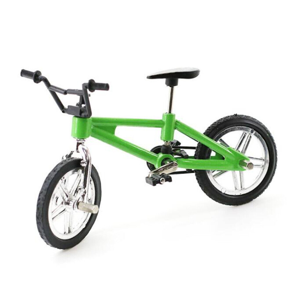 Photos - Other Toys Keshen 4PCS Creative Simulation Mini Alloy Finger Bikes Children Fingerboard Bicycle Toys Gift Funny -Green 