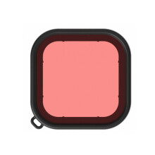 2 Pcs Deep Diving Lens Filters for Gopro Hero 8 Waterproof Housing Case Filter Kit Camera Accessories pink