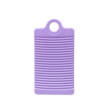 5 Pcs Plastic Non-slip Mini Home Wash Clothes Thickened Hand Grip Washboard purple