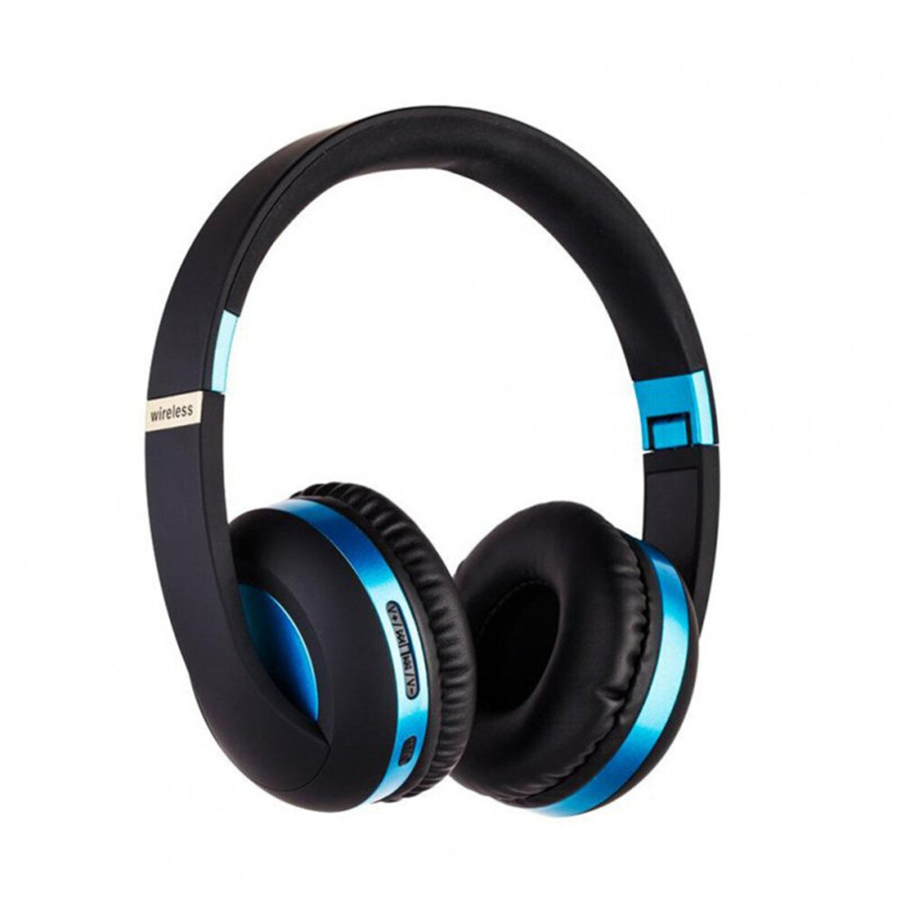 Bt Headset Sport 5.0 Mobile Phone Bass Headset Mh4 Blue 700000595482