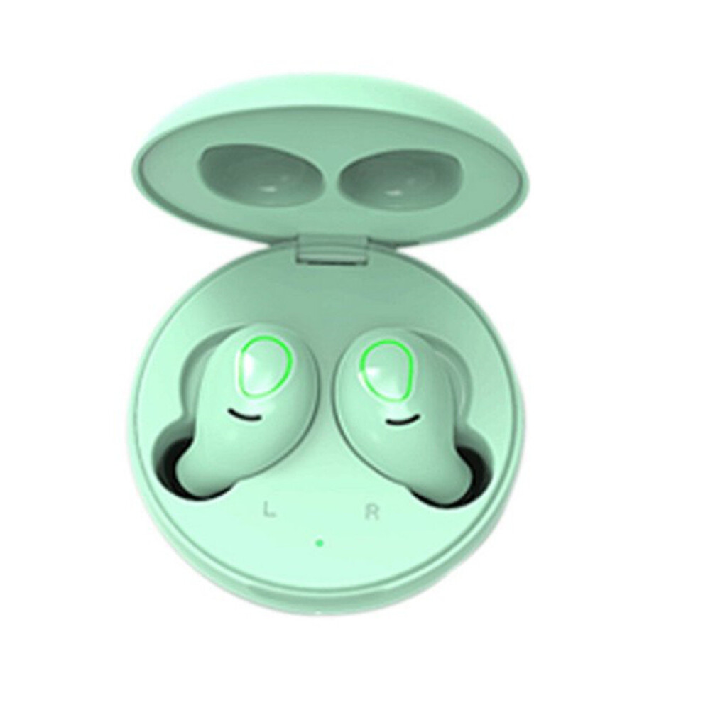 Macaron Candy Color S9-Tws Bluetooth Headset Hifi Stereo Bluetooth Headphones V5.0 Support Wireless Green 7061857210809