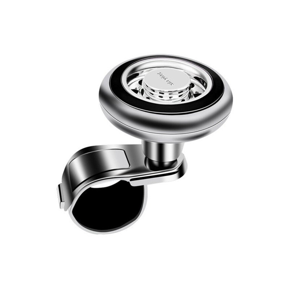 Car Steering Wheel Knob Booster Ball Metal Bearing Truck Power Handle Spinner Auxiliary Grip Turning Helper Black 7061857203238