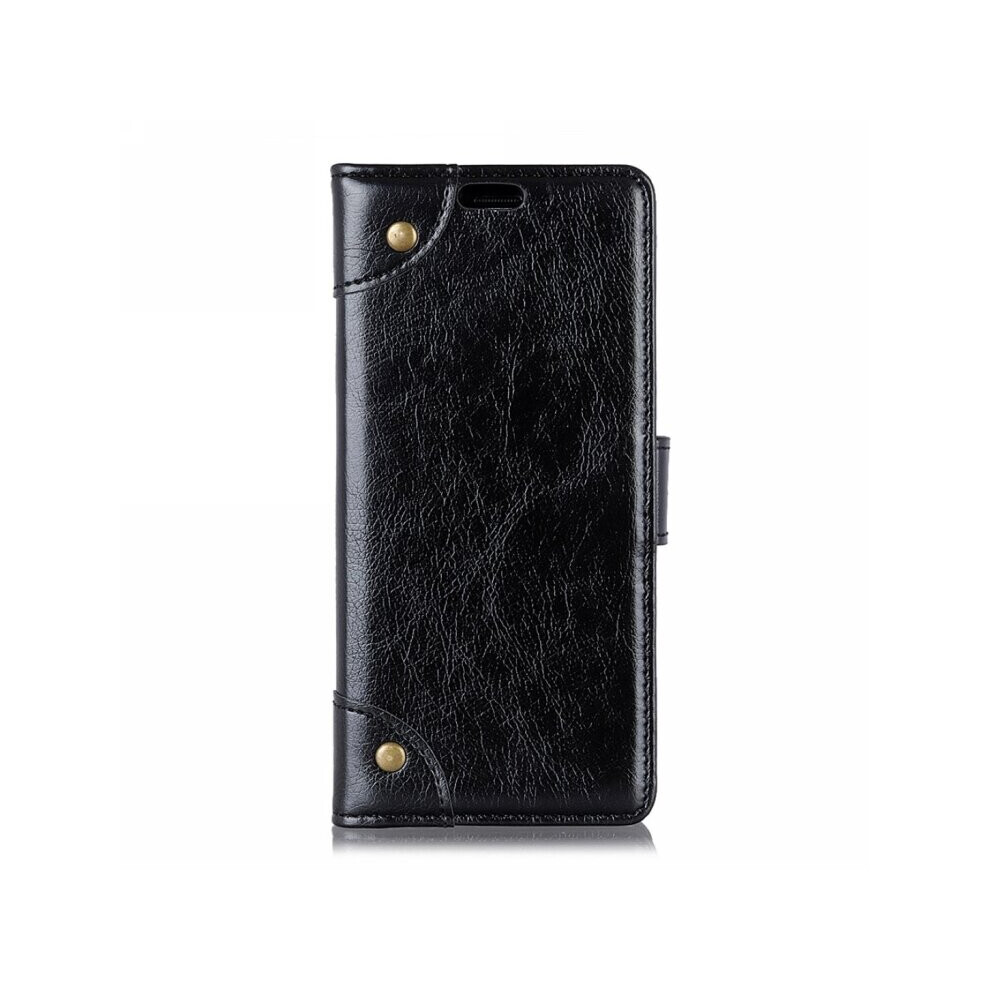 Copper Buckle Nappa Texture Horizontal Flip Leather Case For Xiaomi Mi Play, With Holder & Card Slots & Wallet (Black) Multicoloured 700000660586