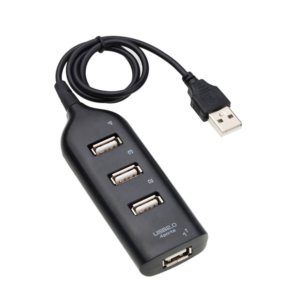 Hi-Speed Hub Adapter Usb Hub Mini Usb 2.0 4-Port Splitter For Pc Laptop Notebook Receiver Computer Peripherals Accessories 7061857285807