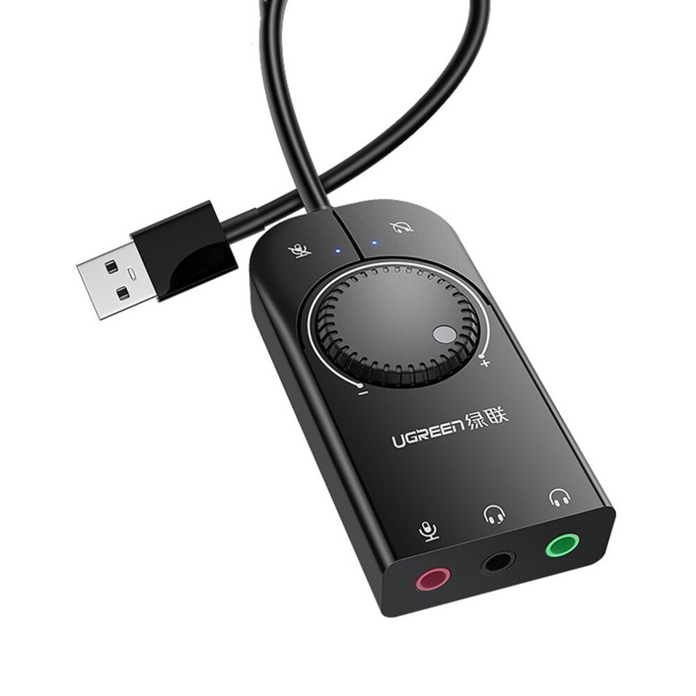 Sound Card Usb Audio Interface External 3.5Mm Microphone Audio Adapter Soundcard For Laptop Ps4 Headset Usb Sound Card 7061857285845