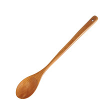 2Pcs 16.5 inch Giant Wood Spoon Long Handled Wooden Spoon For Cooking And Stirring Kitchen Utensil