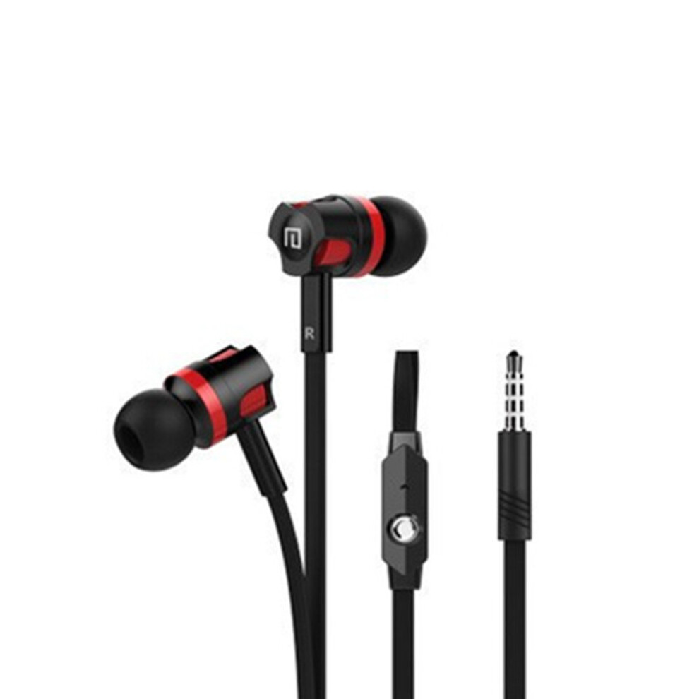 2 Pcs Bass Headphones Wired Earphone 3.5Mm Earphones With Microphone 7061857278311