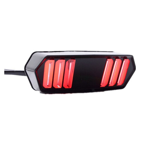Motorcycle LED Tail Light Turn Signal Running Brake Stop Indicators