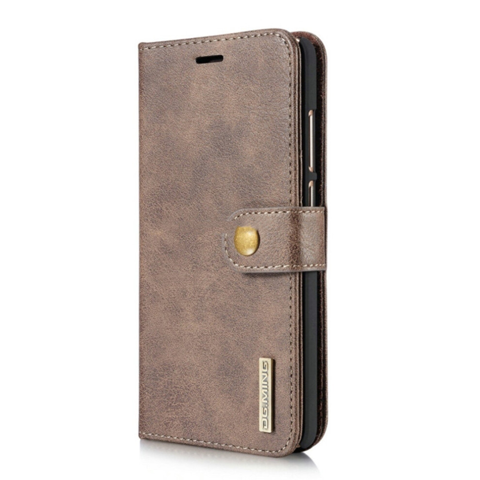 For Huawei Mate 10 Crazy Horse Texture Horizontal Flip Detachable Magnetic Protective Case With Holder & Card Slots & Wallet (Grey) Grey 777178620155