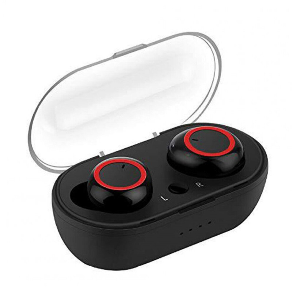 I30 Tws Bluetooth Earphone 5.0 Binaural Stereo In-Ear Wireless Headset And Red Black 700000588248
