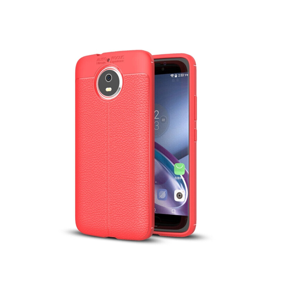2Pcs For Motorola Moto G5s Litchi Texture Full Coverage Tpu Protective Back Cover Case 700000658248
