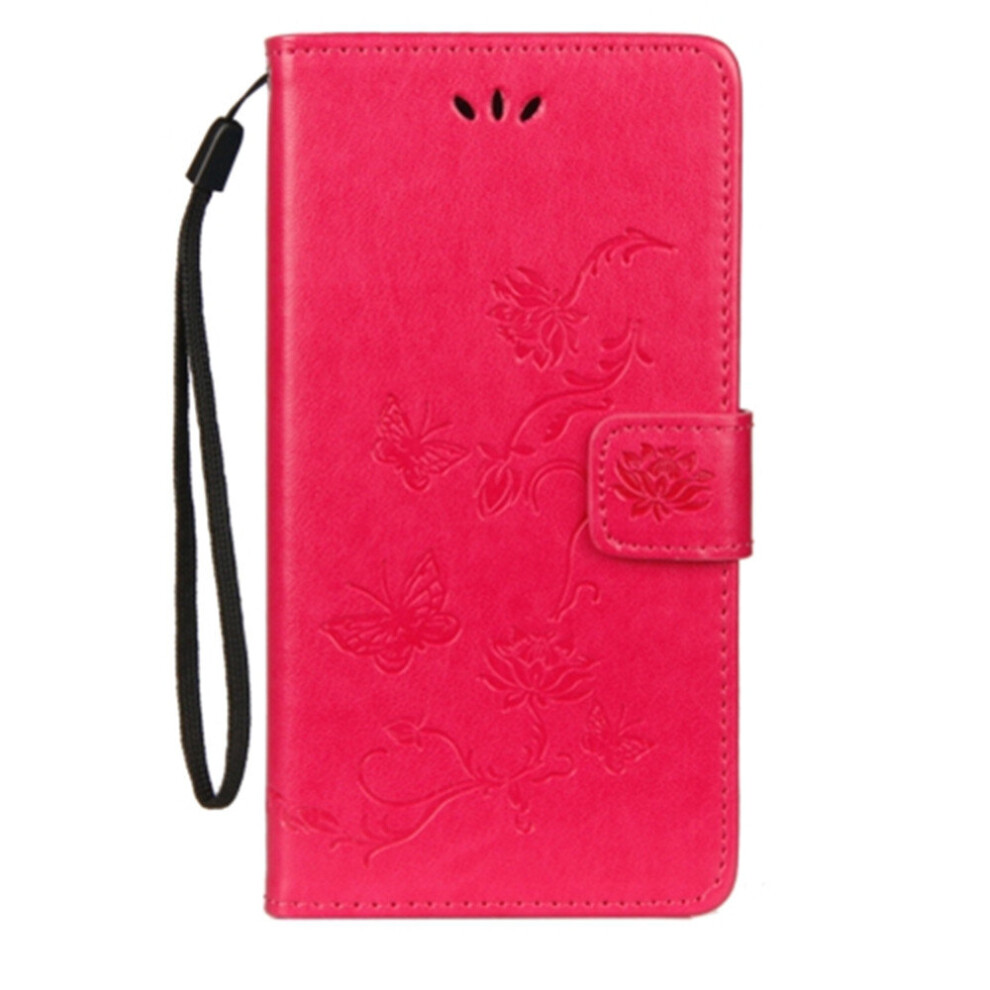 For Huawei P20 Pro Lotus Butterfly Pattern Horizontal Flip Leather Case With Holder & Card Slots & Wallet & Lanyard 777178620179