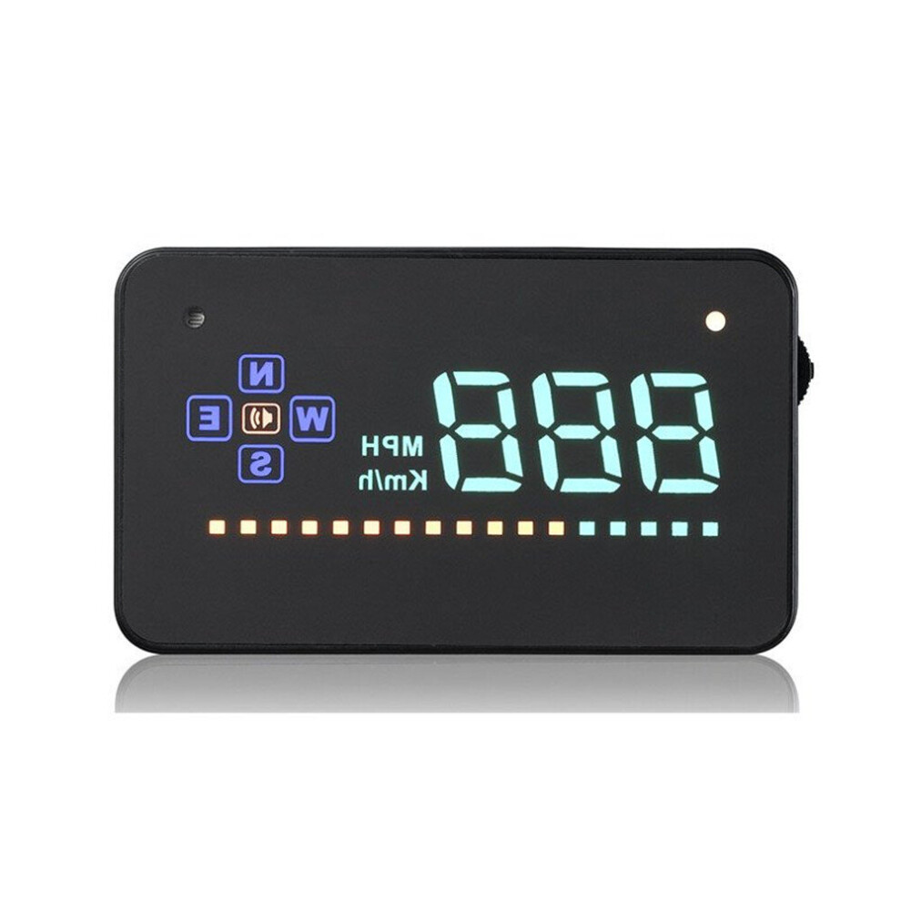 Gps Hud Digital Universal Hd Projection Display Car Truck Speedometer Speed Warning 7061857293369