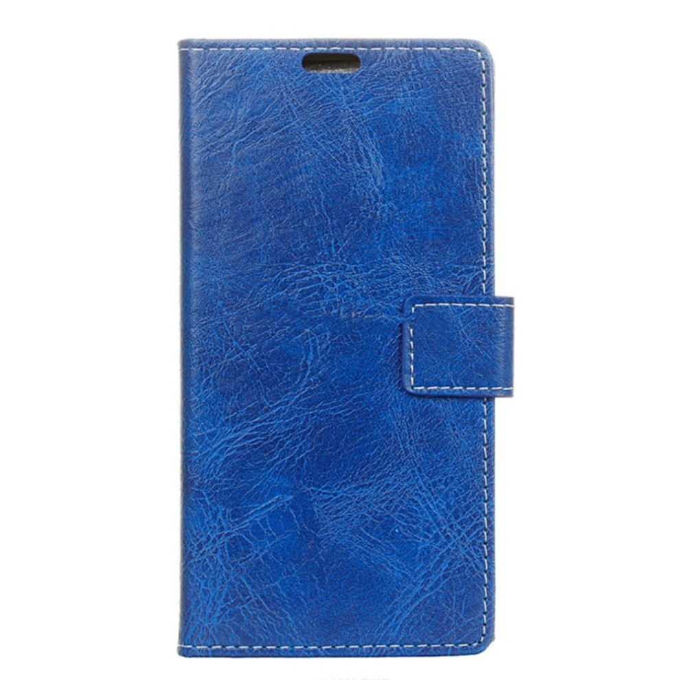 For Huawei P Smart / Enjoy 7S Horizontal Flip Leather Case With Holder & Card Slots & Wallet & Photo(Blue) Blue 777178620209