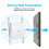 Wireless Mouse Computer Mouse 2.4GHz USB Adapter Home Office Desktop Computer Mice Laptop Wireless Mouse Ergonomic Mouse 4