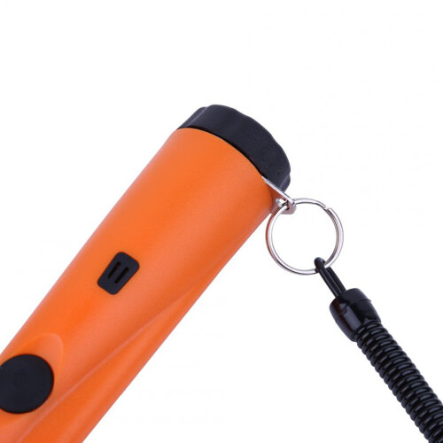 Metal Detector Portable Handheld Pointer Treasure Finder with High Sensitivity Orange 1