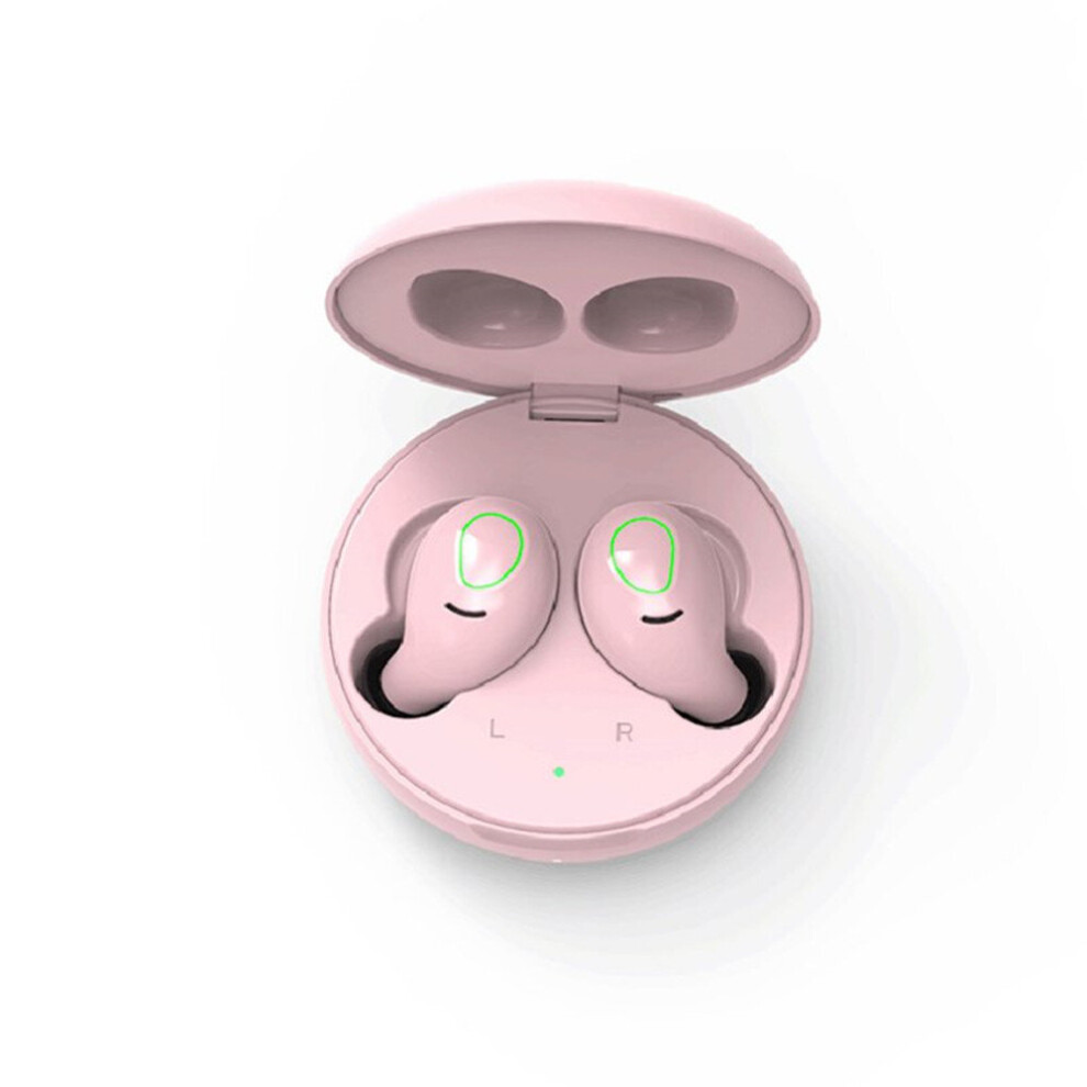 Bluetooth Headset Hifi Stereo Bluetooth Headphones V5.0 Support Wireless Pink 7061857210786