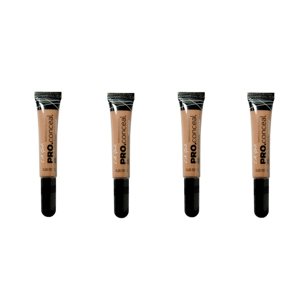 L.A. Girl Pro Conceal HD High Definition Concealer Cool Tan 8g x4