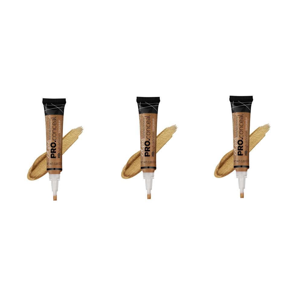 L.A. Girl Pro Conceal HD High Definition Concealer Champagne 8g x3