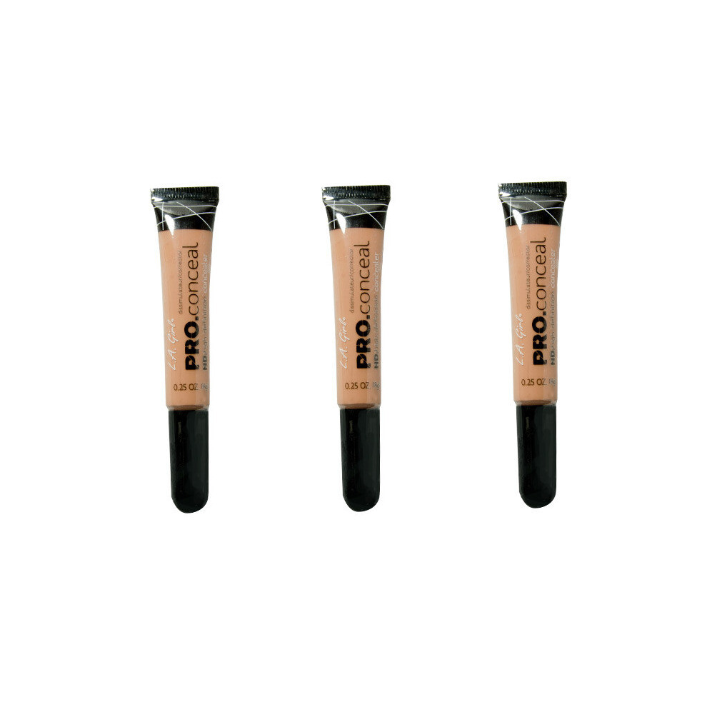 L.A. Girl Pro Conceal HD High Definition Concealer Nude 8g x4