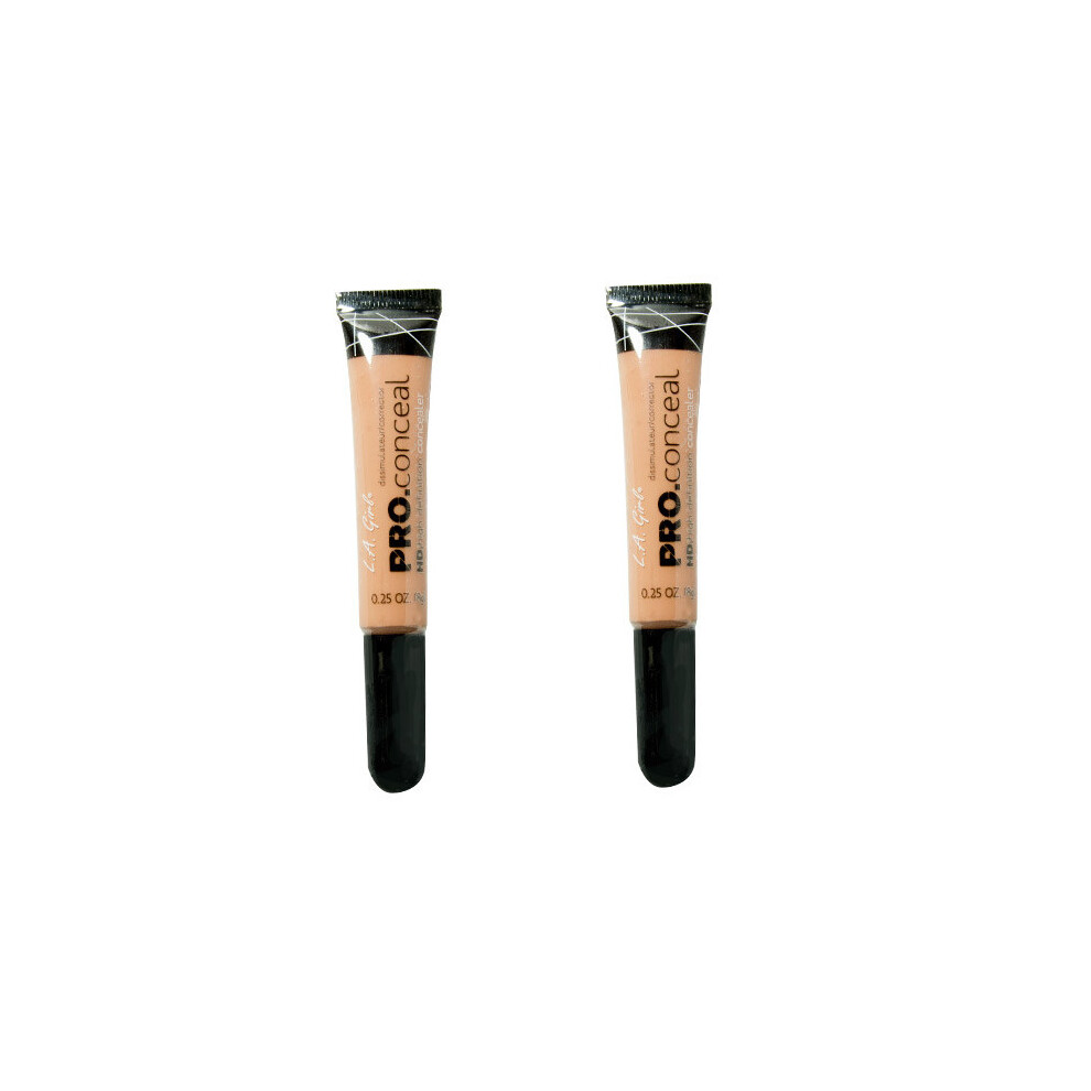 L.A. Girl Pro Conceal HD High Definition Concealer Classic Ivory 8g x2