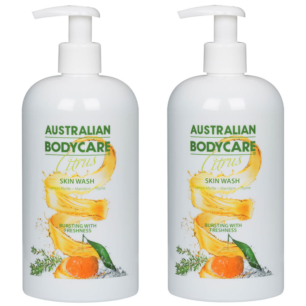 Australian Bodycare Citrus Skin Wash 500ml Duo Pack