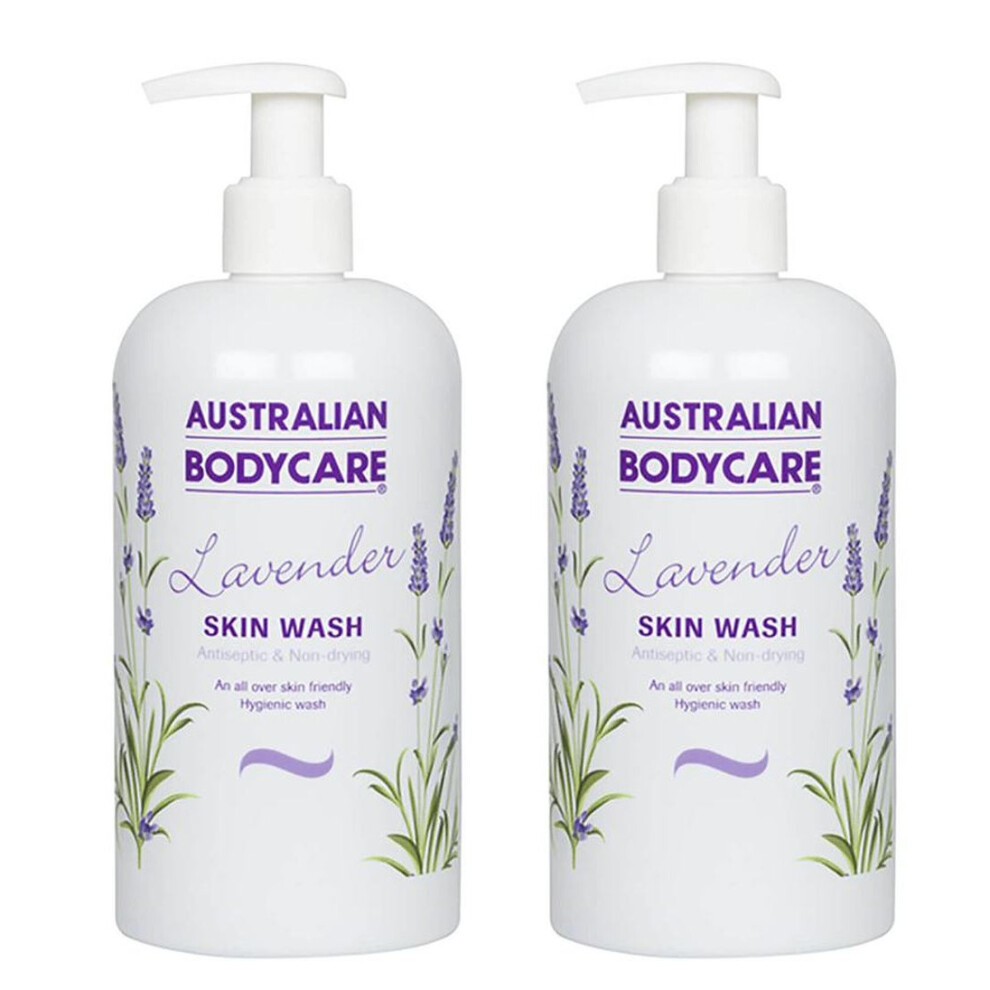 Australian Bodycare Lavender Skin Wash 500ml Duo Pack