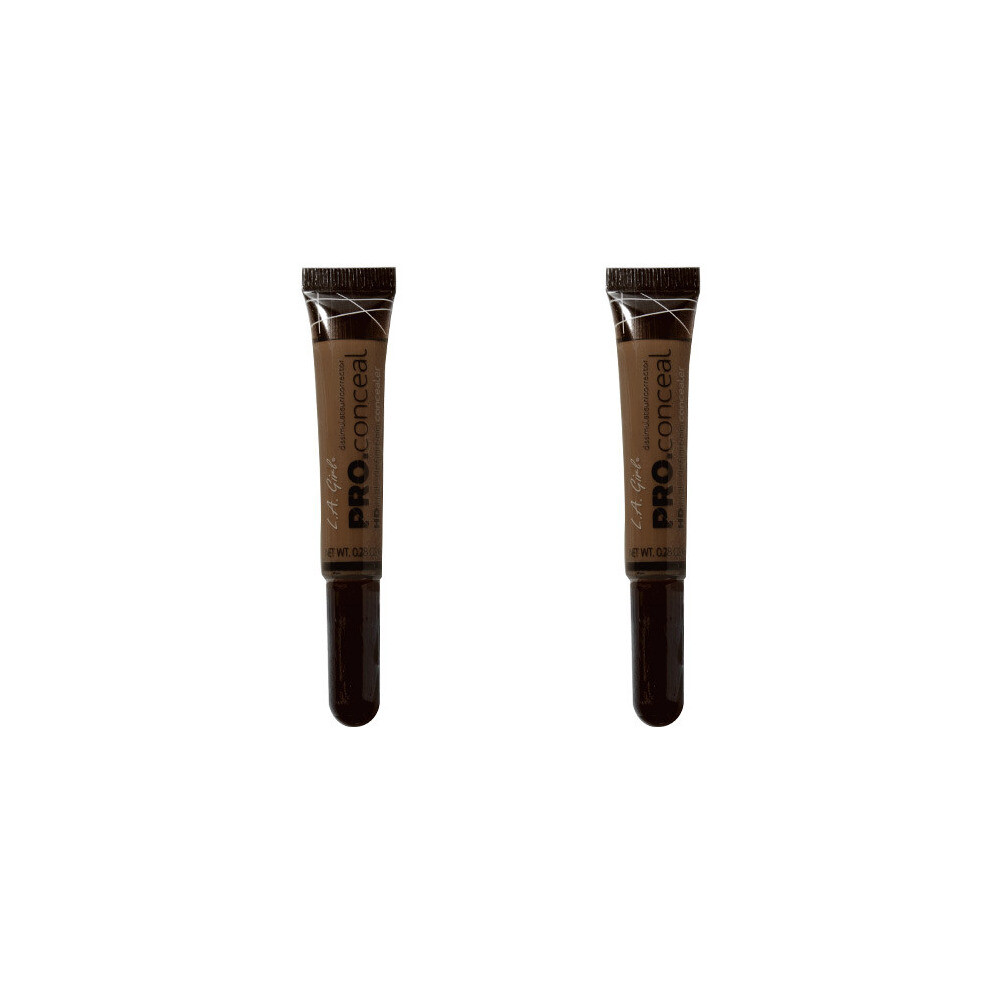 L.A. Girl Pro Conceal HD High Definition Concealer Mahogany 8g x2