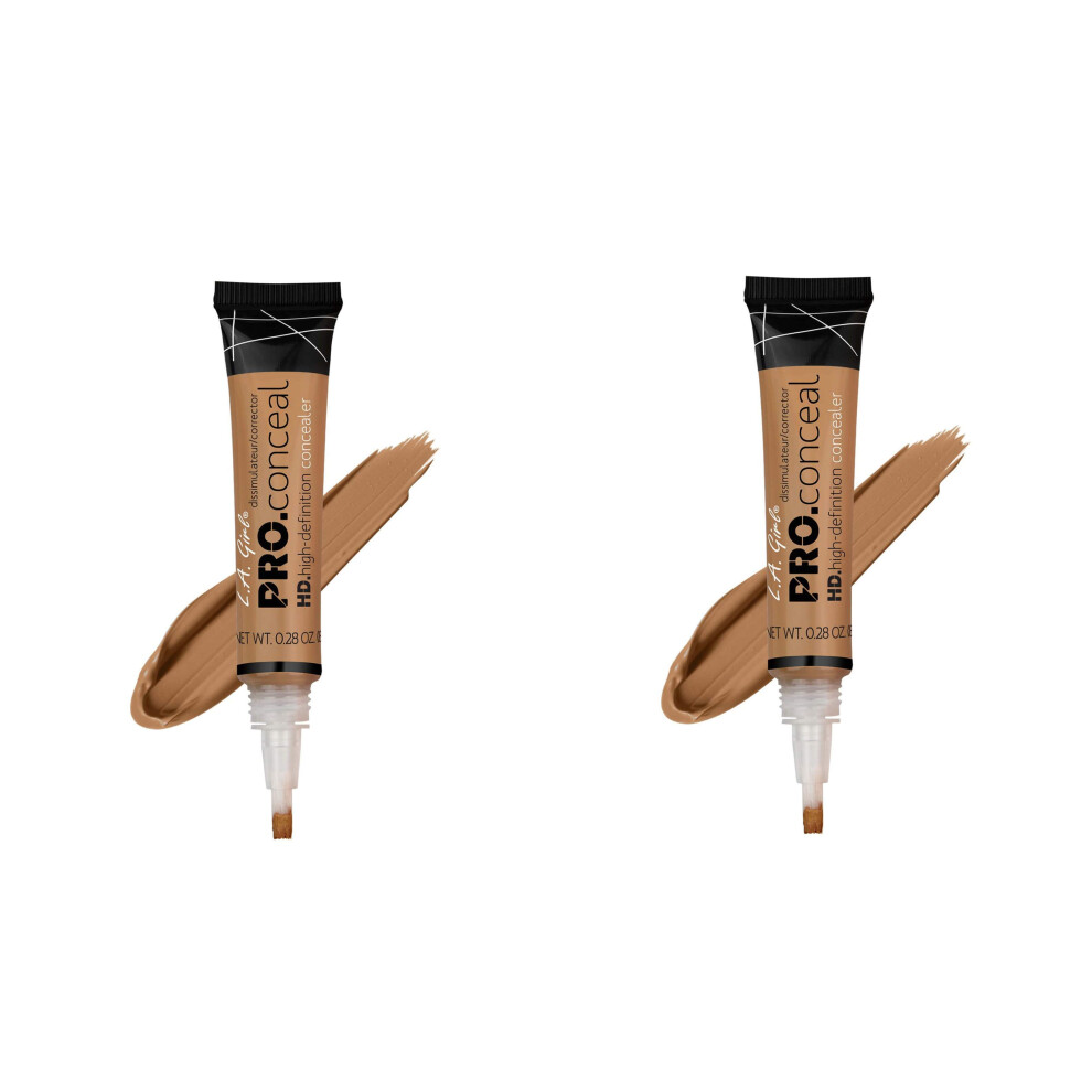 L.A. Girl Pro Conceal HD High Definition Concealer Suede 8g x2