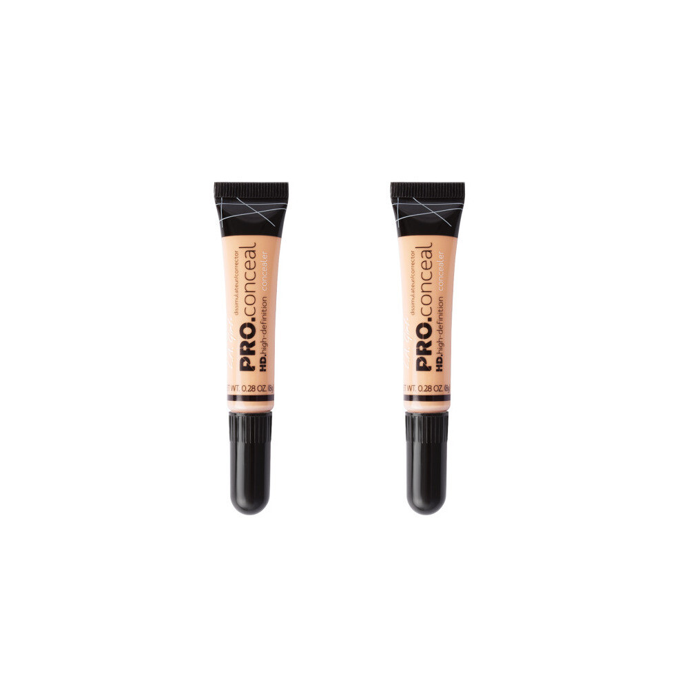 L.A. Girl Pro Conceal HD High Definition Concealer Light Ivory 8g x2