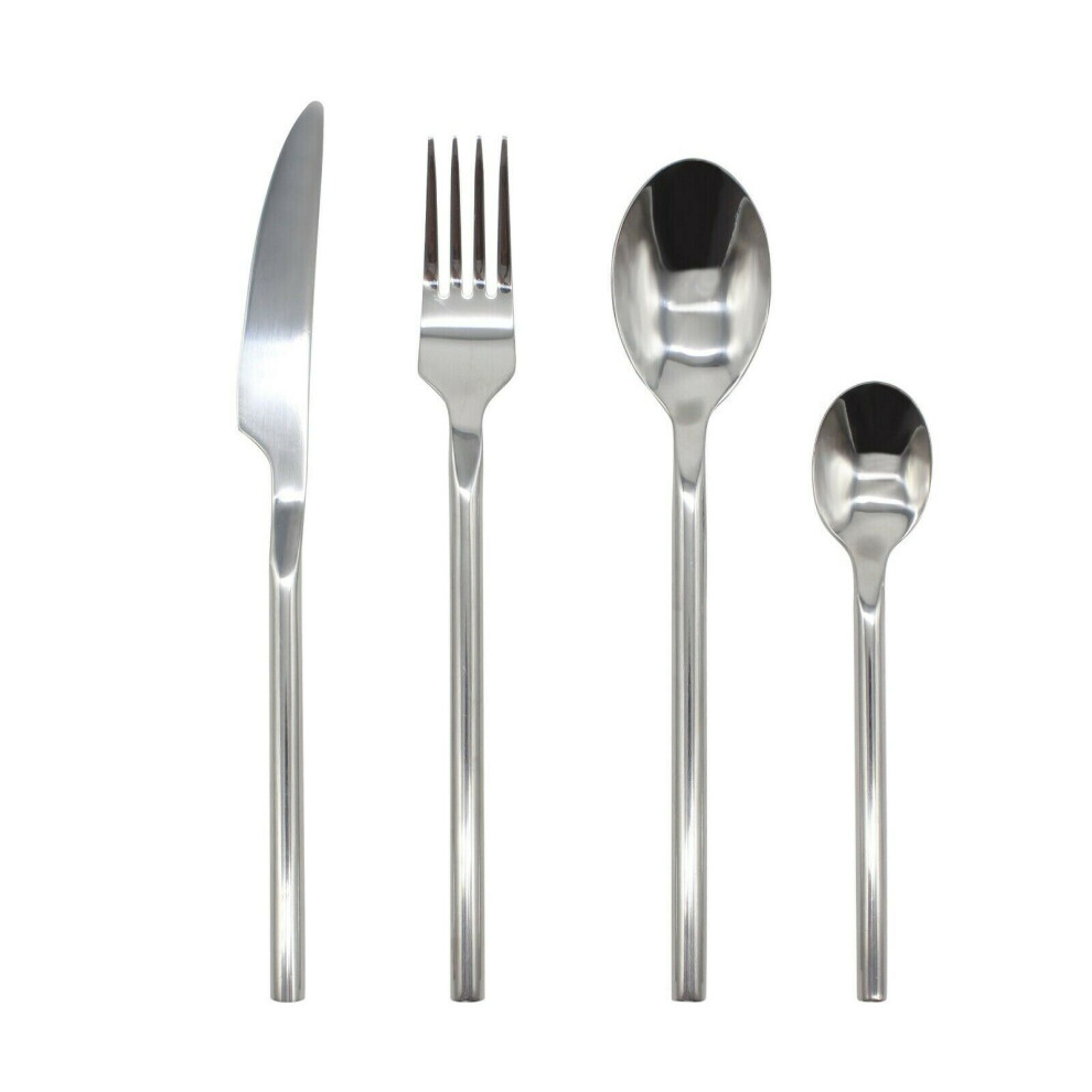 Cutlery Sets Stainless Steel 24 Piece Set Forged Handle