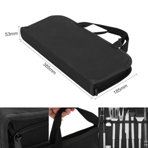 20pcs Stainless Steel BBQ Tools Set Kit 1