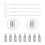 20pcs Stainless Steel BBQ Tools Set Kit 4