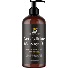 M3 Naturals Anti Cellulite Massage Oil 8 FL OZ