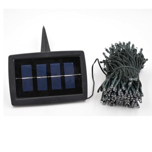 200 White LED Solar Power Fairy Lights String Outdoor Party 1