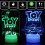 (A) Toy Story 3D LED Night Light 7 Color Touch USB Table Lamp 2